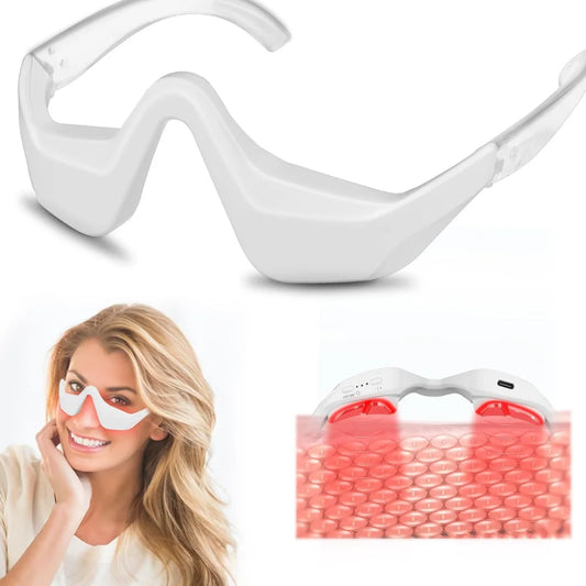 gafas terapia luz roja flotante