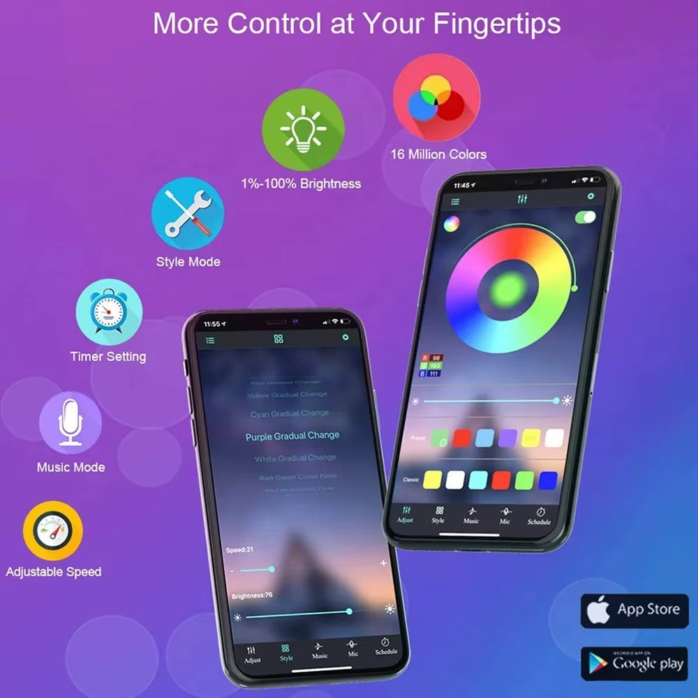 ¡Nuevo! Luces LED RGB -Transforman Tu Espacio en un Lugar Increíble