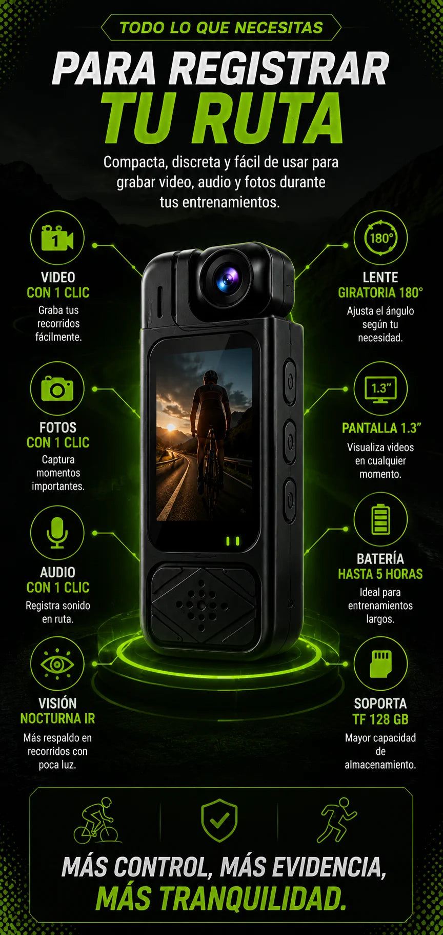 Beneficios de la camara deportiva compacta