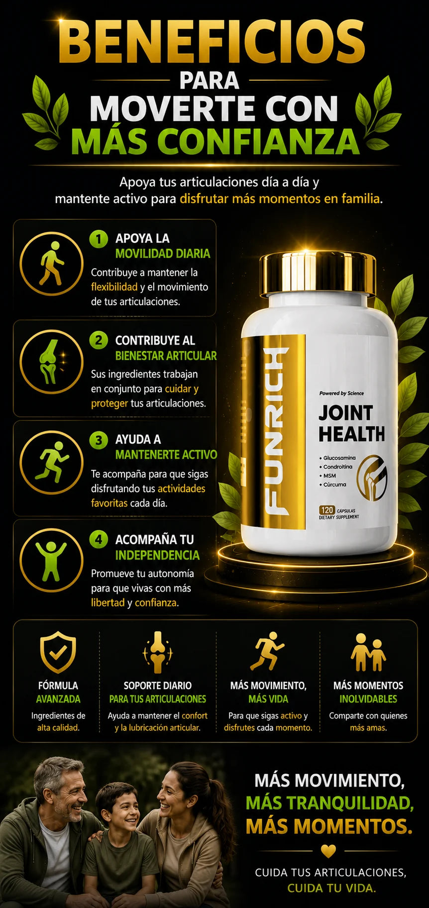 Beneficios de Funrich para moverte con mas confianza