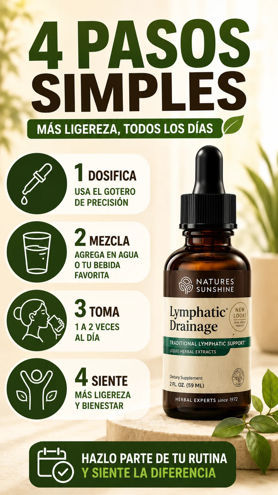 Cuatro pasos simples para tomar Lymphatic Drainage